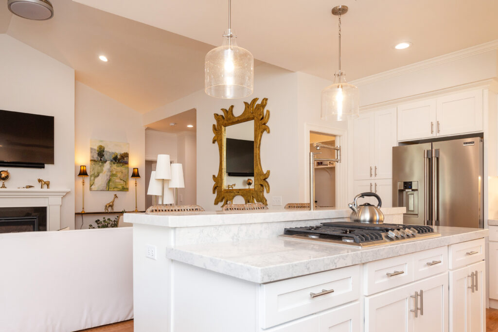 custom home builder tips kitchen view